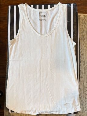 The North Face White Scoop Neck Tank Top